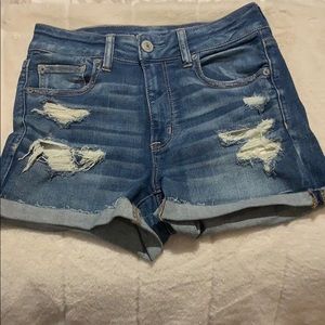 High-rise AE shorts
